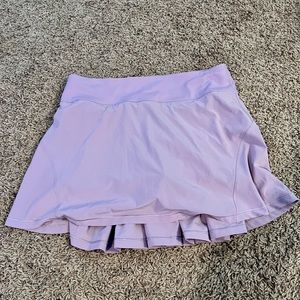 Purple LuLuLemon Pleated Skirt Size 6 Long